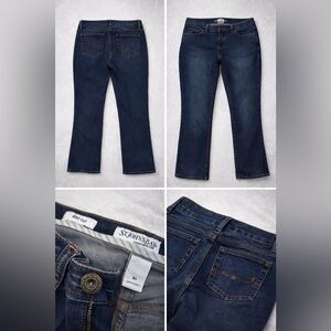 St. John's Bay Women's Dark Indigo Bootcut Jeans
